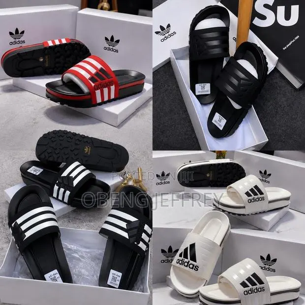Original Adidas Adilette Slides in Colours · Photo 1