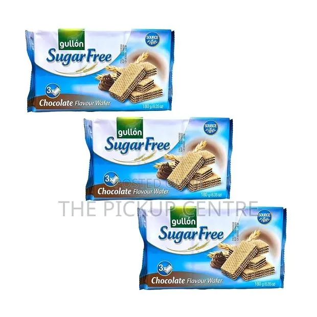 Gullon Sugar Free Chocolate Wafer 180g · Photo 1