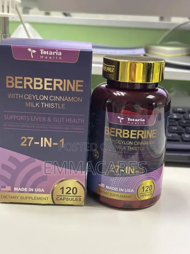 Berberine With Ceylon Cinnamon, Milk Thistle, Turmeric, Bitter Melon · Photo 1