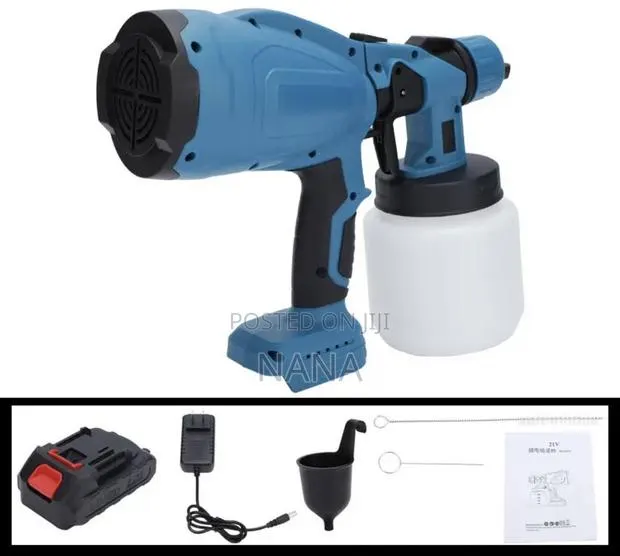 Cordless Spray Gun With Two Batteries · Photo 1