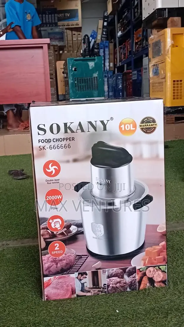 Sokany 10l Industrial-Style Food Chopper 10l · Photo 1