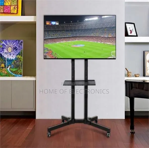 Better for School Presentations Mobile Tv Stand With Wheels 32-70 Inch · Photo 1