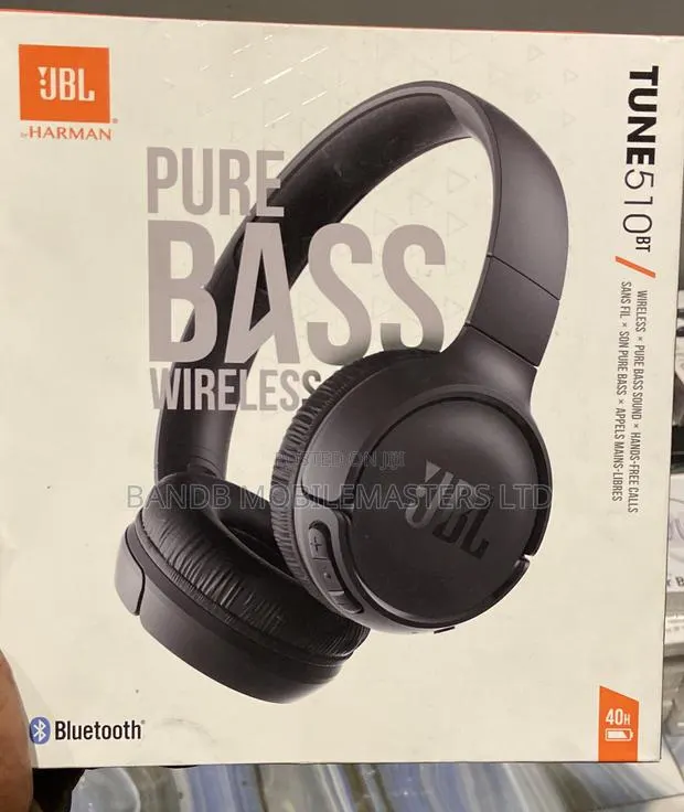 JBL Tune 510BT Wireless Bluetooth Headphones – Pure Bass Sound · Photo 1