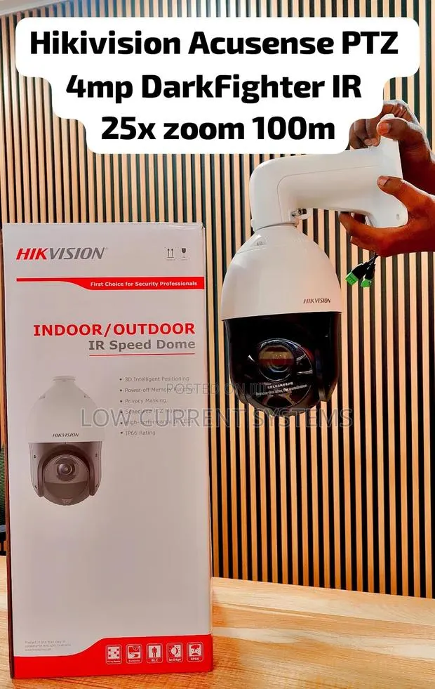 Hikivision 4 Mp 25x Powered by Darkfighter Ir Acusense PTZ 100m Ir · Photo 1