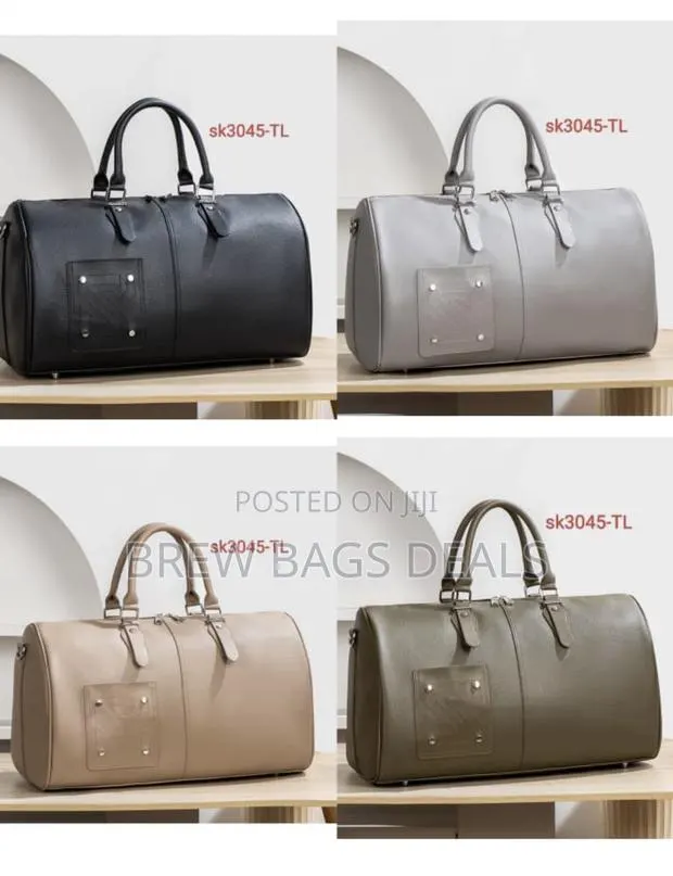 Premium Quality Thick Leather SK Large Duffle Bag. · Photo 1