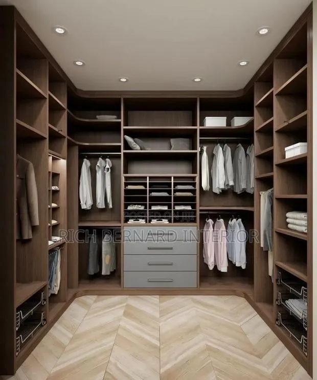 The Walnut Haven Walk in Closet · Photo 1
