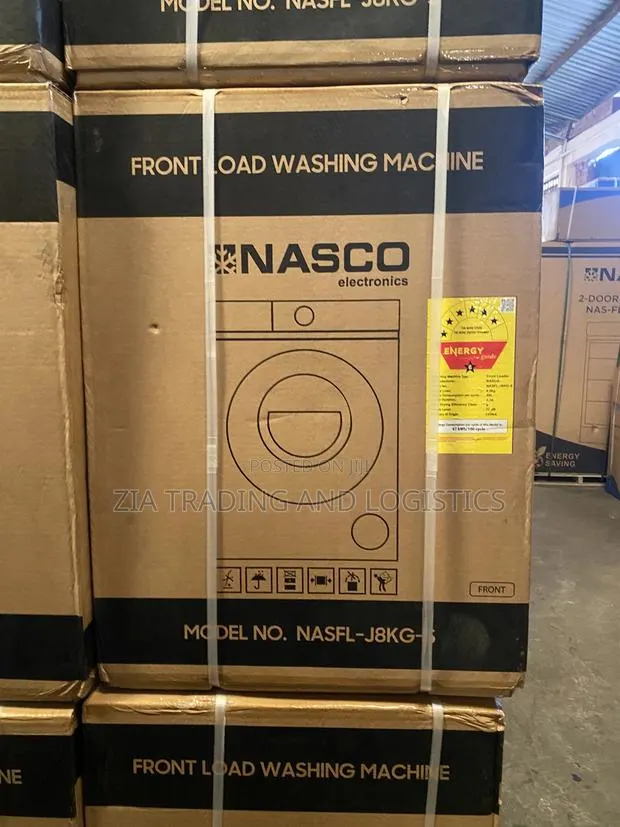 Nasco 8kg Front Load Washing Machine · Photo 1
