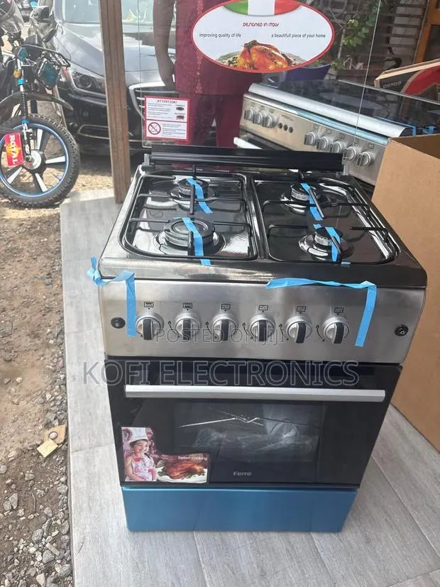 Newline 60x60 Gas Cooker Modern Freestanding Kitchen Stove · Photo 1