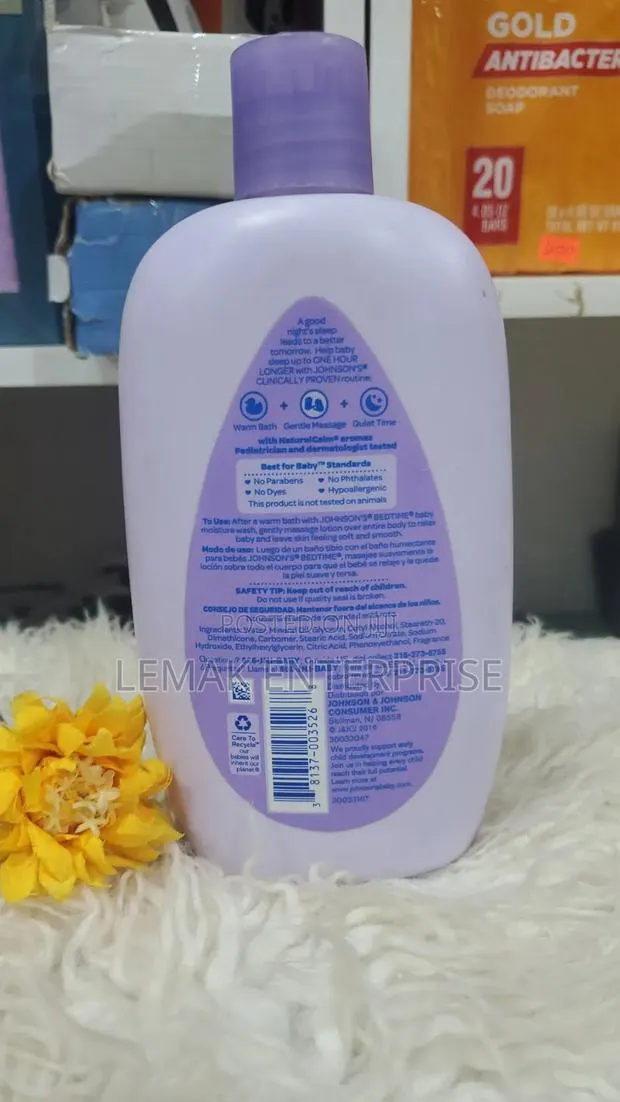 Johnson's Bedtime Baby Lotion (444ml) From USA · Photo 4