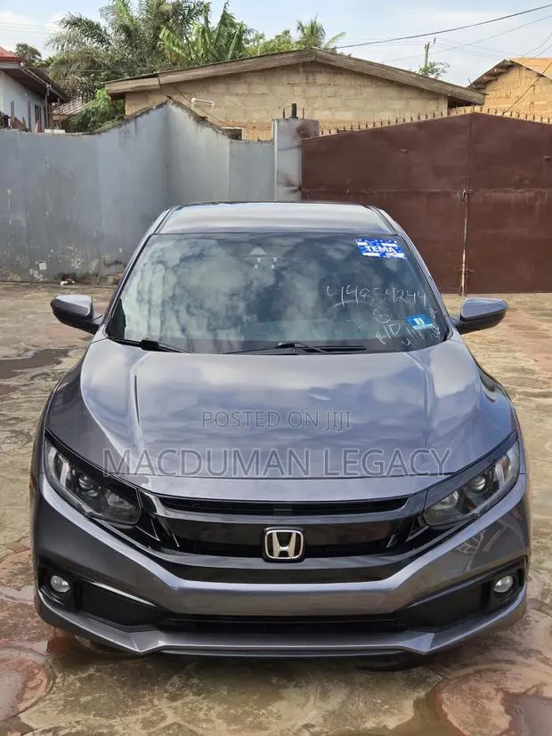 Honda Civic Sport Sedan 2020 Gray · Photo 1