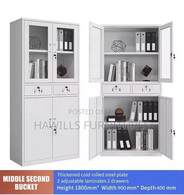 File Cabinet Constructed From Thickened Cold-rolled Steel. · Photo 1