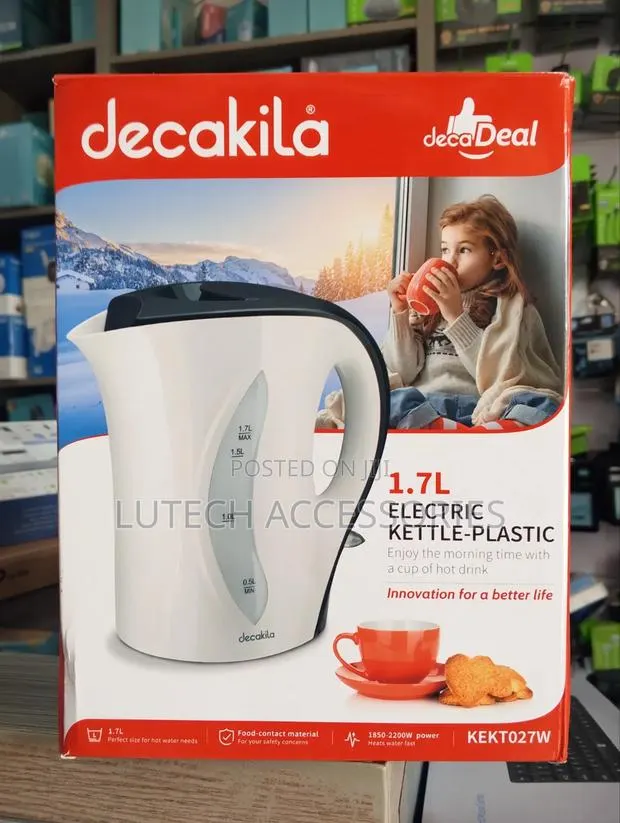 Decakila 1.7 Electric Kettle · Photo 1