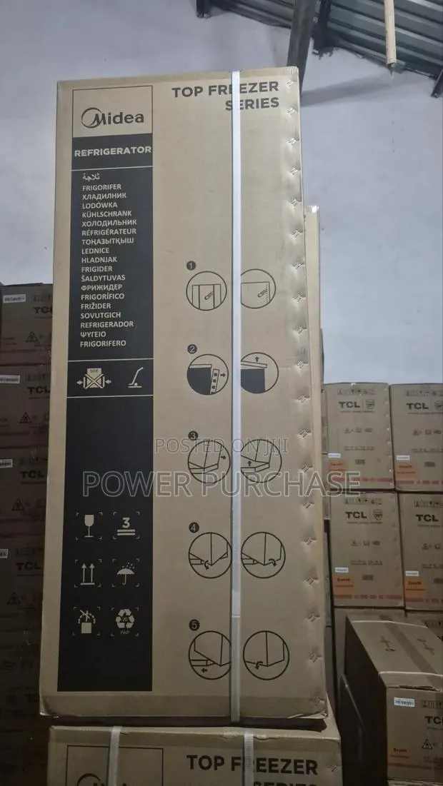 Top Midea 204 Litres Double Door Fridge · Photo 1
