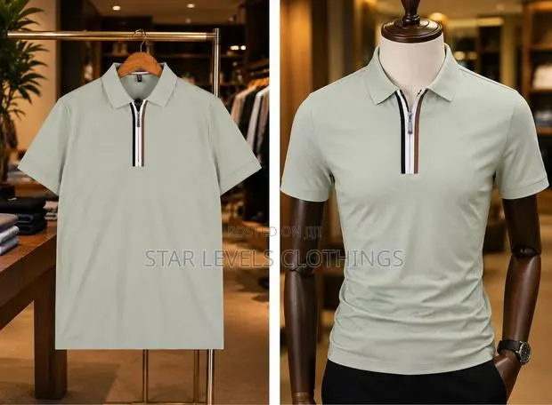 Premium Classy Quarter Zip Club T Shirts for Men · Photo 1