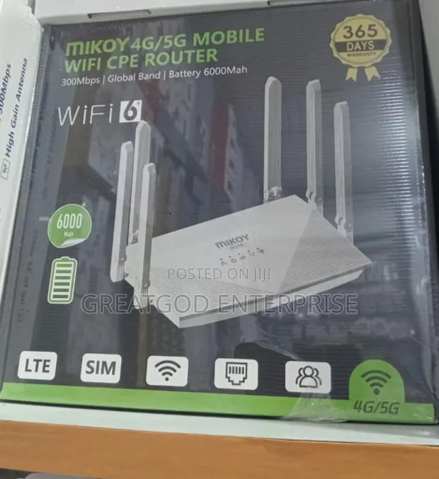 Mikoy 4g/5g Mobile WiFi CPE Router · Photo 1