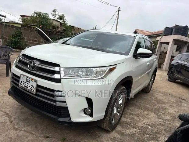 Toyota Highlander Limited V6 4x4 (3.5L 6cyl 6A) 2016 White · Photo 1