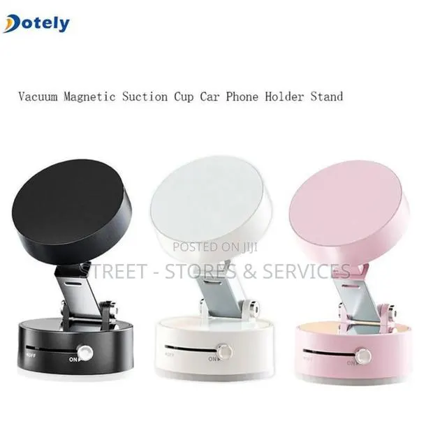 Magnetic Vacuum Phone Holder