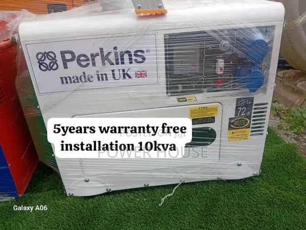 Crystal Flow Perkins 10kva 13000watts Diesel 10kva · Photo 1