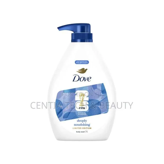 Dove Deeply Nourishing FIFA Limited Edition Body Wash. · Photo 1