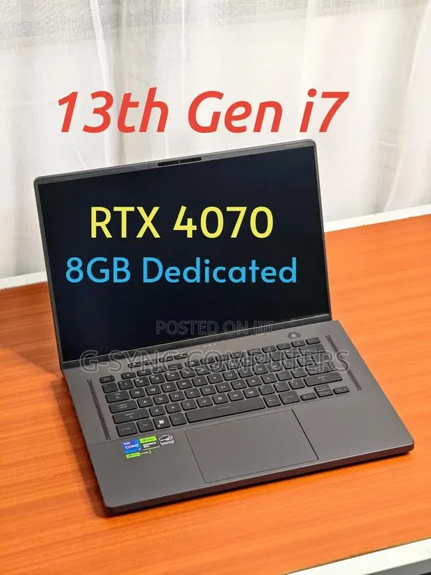 Laptop Asus ROG Zephyrus G16 16GB Intel Core i7 SSD 512GB · Photo 1