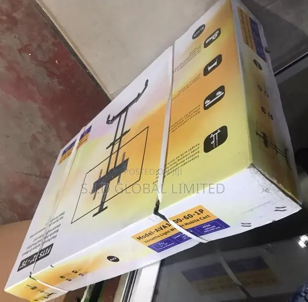 Unique Large Height Adjustable Professional TV Trolley Stand · Photo 1