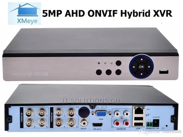 Xvr 8ch 5mp DVR Audio Over Coaxial · Photo 1