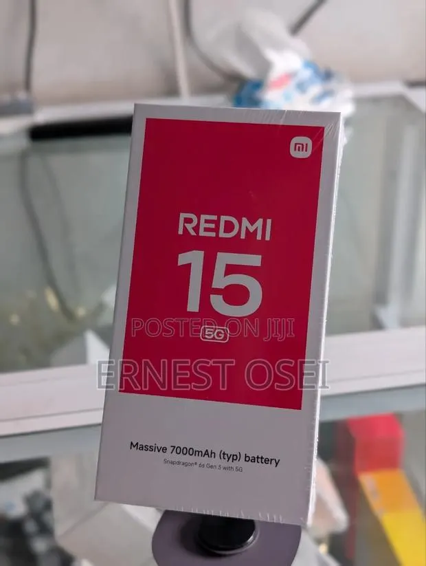 New Xiaomi Redmi 15 5G 256 GB Red · Photo 3