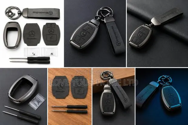 Mercedes-Benz 2-Button Smart Key Replacement Shell Kit · Photo 1