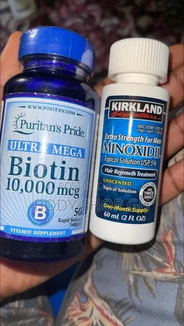 Kirkland Minoxidil +Puritans Biotin (10,00mcg) · Photo 1