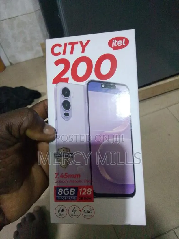 New Itel City 200 128 GB Black · Photo 1