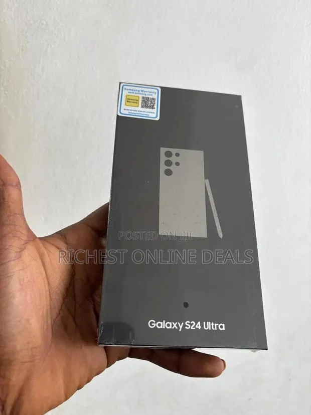 New Samsung Galaxy S24 Ultra 256 GB Black · Photo 1