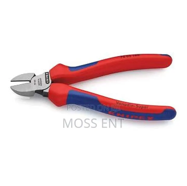 Diagonal Side Cutting Plier 160mm Red/Blue - K- · Photo 1