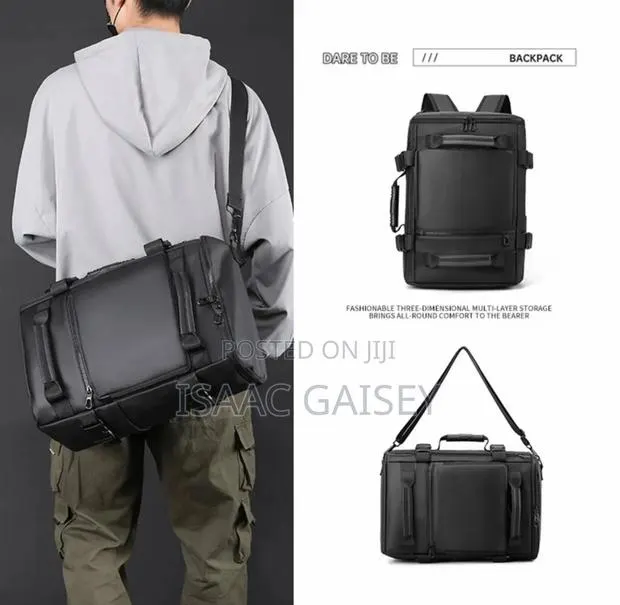 Fashionable 3-dimensional Multi-purpose Travel Backpack/Storagehandbag · Photo 1