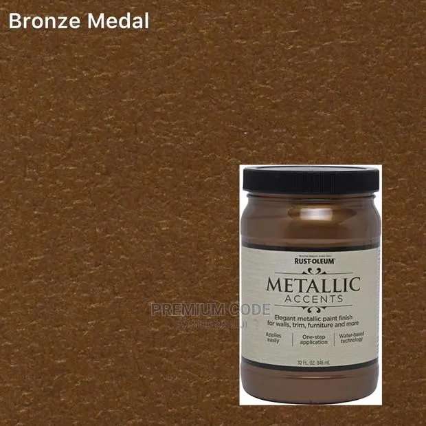 Metallic Accents Paint, Bronze Medal · Photo 1