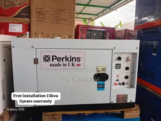 Perkins 15KVA Genset – Heavy Duty Diesel Generator for Home 15kva · Photo 1
