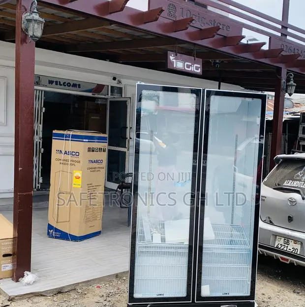 Secure Original Pearl (Black) 690 Liters Display 2 Doors Fridge · Photo 1