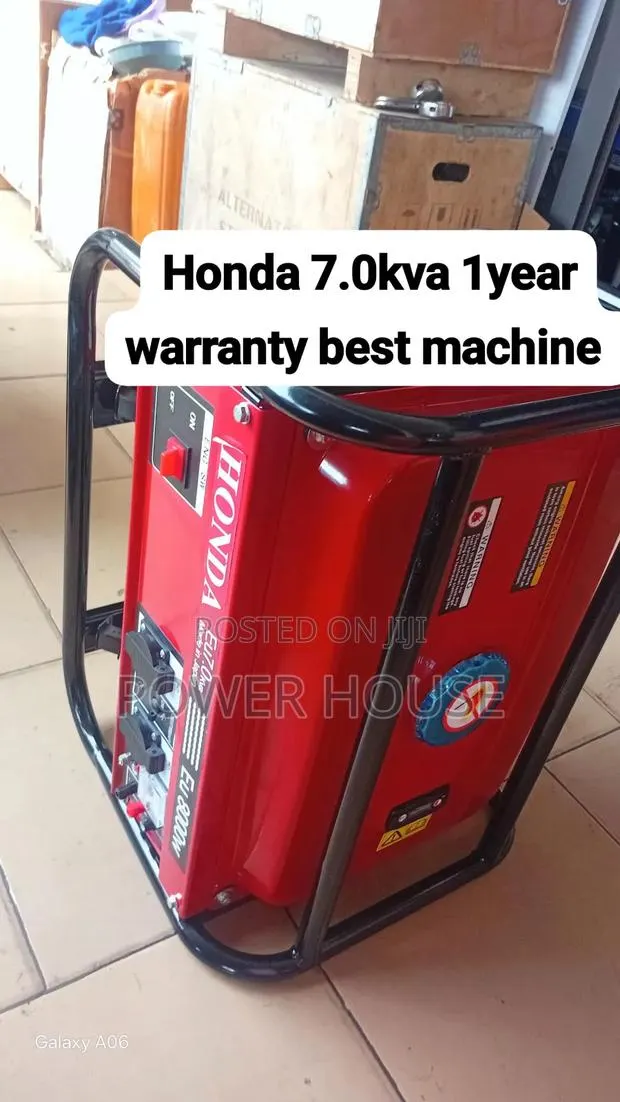 Premium Honda 7.0kVA Pull Start Generator in Best Price · Photo 1