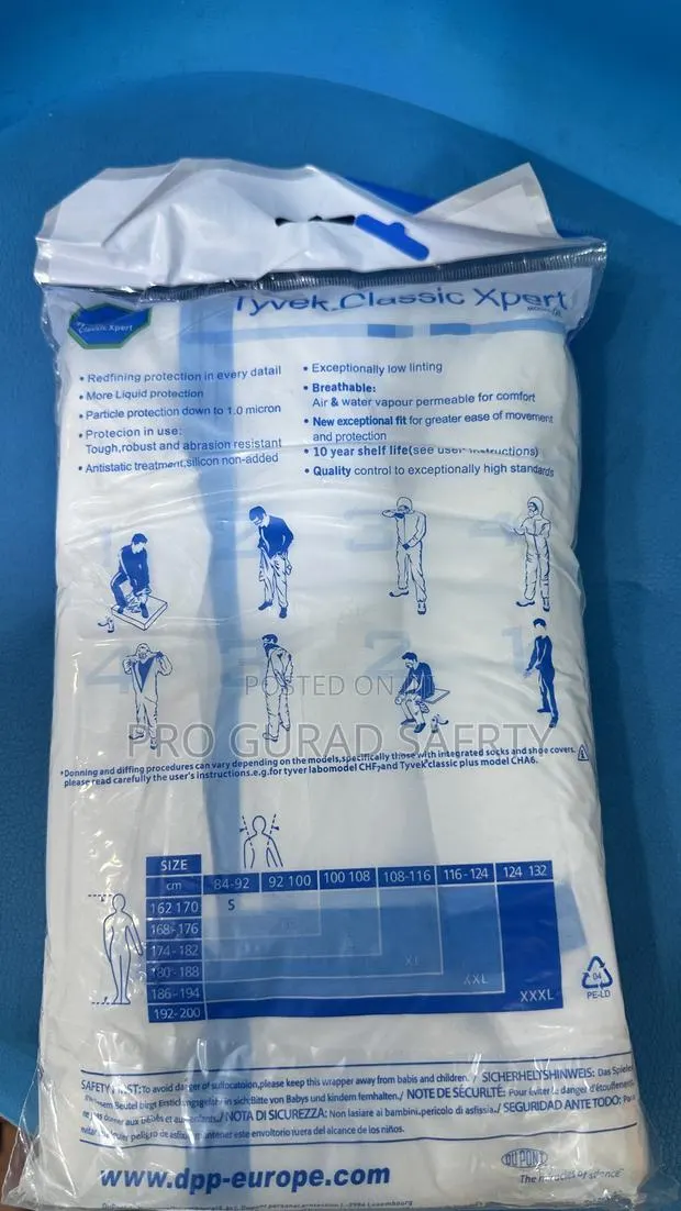 Tyvek Disposable Overall · Photo 1