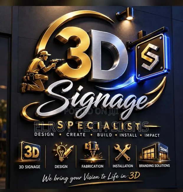 Signboards in Accra ( 3D /2d Signage) · Photo 1