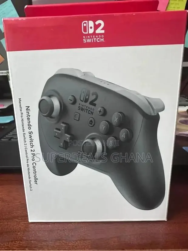 Nintendo - Switch 2 Pro Controller - Black · Photo 1