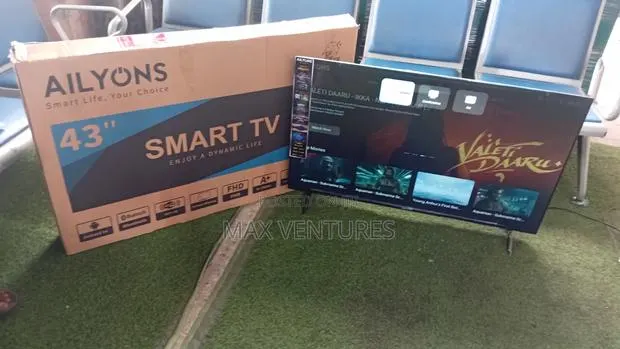 Ailyons 43" Smart TV – Sleek, Smart Ready to 43inches · Photo 1
