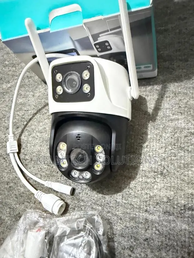 2026 Latest Double Lens 8mp CCTV Security Camera, Icsee · Photo 1