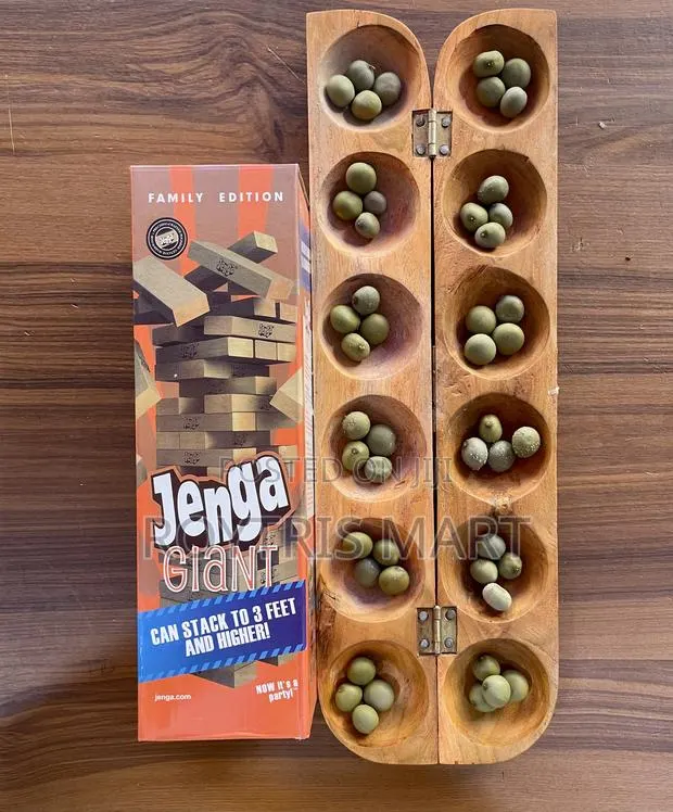 Jenga and Oware Game · Photo 1
