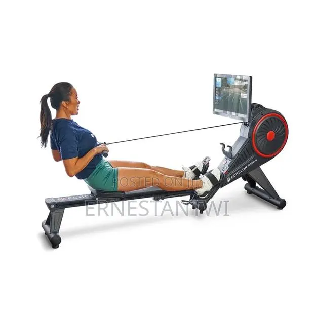 22" Touch Screen Rowing Machine From Echelon, UK · Photo 1