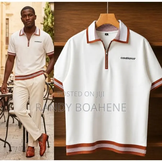 Casablanca Heritage Knit Polo · Photo 1