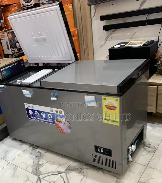 Reliable New Pearl PCF-5310-6f 418L Double-Door Electric Chest Freezer · Photo 1