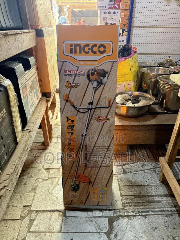 Ingco Gasoline Grass Trimmer And Brush Cutter · Photo 1