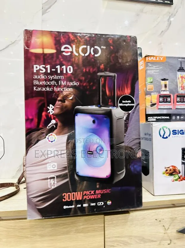 Available Now at Store Eldo Ps1-110 Single 12" With Mic —Speaker · Photo 1