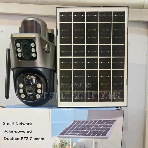 Smart Net Solar Powered CCTV Camera 8mp V380 · Photo 1