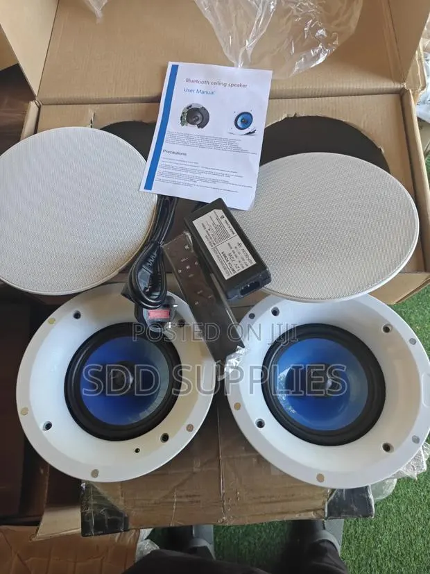 Vibeking 100 Watts Bluetooth Ceiling Speakers · Photo 1